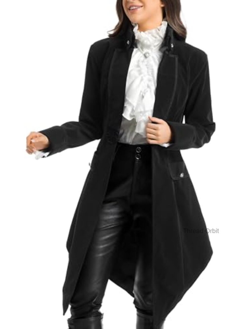 Velvet Gothic Victorian Tailcoat Steampunk Jacket